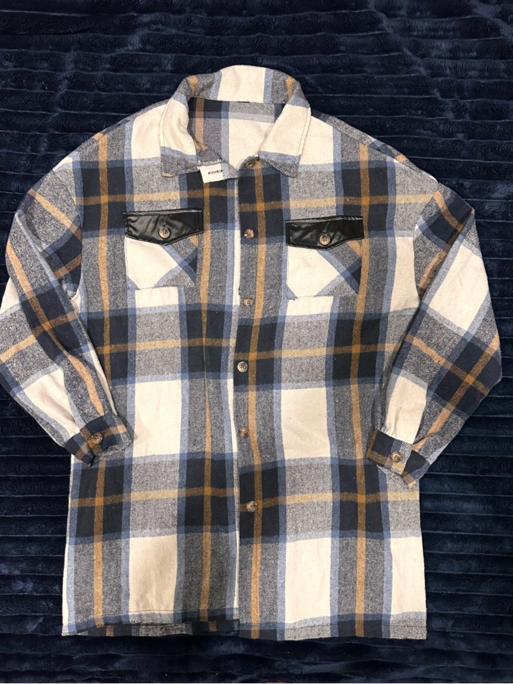 Long Fall Shacket - Picture 2 of 5